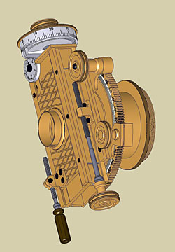 Filar Micromoter Rendering by Allen Hall