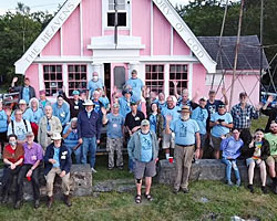Club Members at the Clubhouse