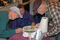 Cleaning the crown