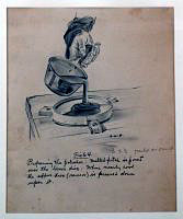 Sketch of Pitch Pouring