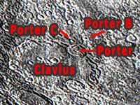 Porter Crater Locator Map Detail