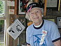Fran Flanders staffing the Clubhouse at the 20005 Convention