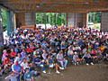 Crowd Saturday Evening
