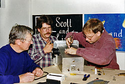 Asembling the tailpiece