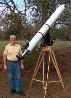 Dick Parker & his refractor