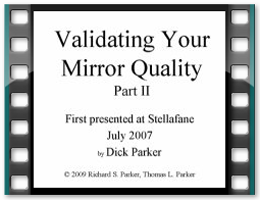 Mirror Quality Part II
