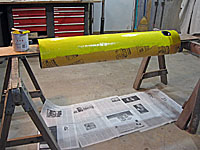 Paiting the Outside of the Tube