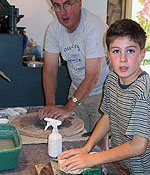 Grinding mirrors in class